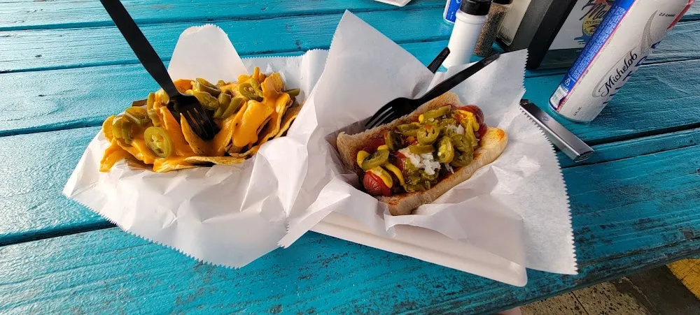 Nachos and Hotdog